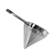 Thunder Group Reinforced Fine Mesh China Cap Strainer, 8-Inch