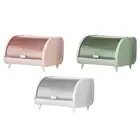 Desktop Storage Box Bread Container Rustic Bread Holder Countertop Bread Bin