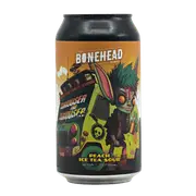 Bonehead Curiouser and Curiouser Peach Ice Tea Sour 375ml Can