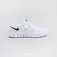 在飛比找蝦皮商城優惠-NIKE FREE RUN 2 白黑 網眼 透氣 回彈 赤足