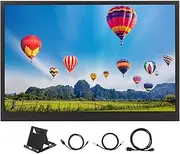 17 Inch Portable Monitor, HDR RGB Second Screen, Type C Mini HDMI Gaming Monitor with Speaker for Phones, PC, Laptops, for PS3, for , for Xbox, for ONE,for