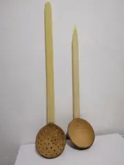 Ceylon Hand Made Coconut Shell Spoons 100% Natural Kitchen Tools Eco Friendly