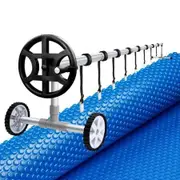 Aqua Buddy Pool Cover 600 Micron 7x4m w/ Roller 4m Swimming Pools Solar Blanket
