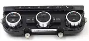35D 907 044 Climatronic Air Condition Control Switch Panel AC Seat Heater Compatible for VW Passat B7 CC Golf 6 35D907044