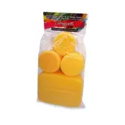 Premium Synthetic Art Crafts Sponges - 6pc Value Pack for Painting, Artists,
