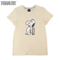 在飛比找環球Online優惠-【PEANUTS】史努比復古寬版T恤-L