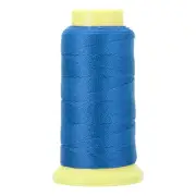 Bonded Thread, 1 mm 190 Yards Polyester Sewing Cord for Tassels, Blue