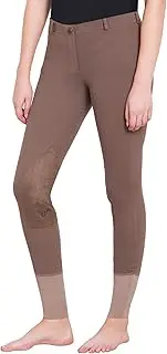 [TuffRider] Ladies Starter Lowrise Pull-On Knee Patch Breeches