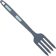 UPKOCH Ergonomic Silicone Cooking Fork Large Nonstick Fork for Noodles Spaghetti Multi-Function for Kitchen