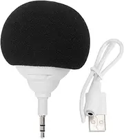 jojofuny 6cm Mini Sponge Speaker 3w Audio Dock Rechargeable Battery 6 Hours Playtime 3.5mm Plug for Mp3/mp4 Devices