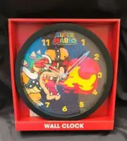Black Mario Bros. “King Koopa” 10 Inch Wall Clock