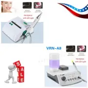VRN LED Dental Ultrasonic Piezo Scaler Handpiece Compatible EMS Cavitron tips