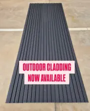 BLACK WPC Outdoor Cladding Exterior WallPanel Ceiling Panel Composite$30-$37P/L