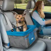 Kurgo Heather Booster Seat - Charcoal