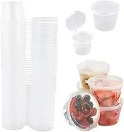 Generic 25 pcs Disposable Sauce Pot Condiment Meal Prep Container (25 ml) (25 pcs)