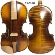Baroque style song maestro violin 4/4, inlay shell,powerful sound #12618
