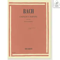 在飛比找蝦皮購物優惠-【一本免運】巴哈 Bach 6 Sonate e Parti