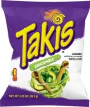 Takis Guacamole Tortilla Chips 92g x 6 Pack