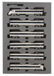 KATO N Gauge 683 Series Thunderbird Train Model Basic 6-Car Set LED Lights