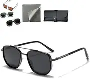 ZenZest Sunglasses, Zenzest Polarized Square Sunglasses Womens Geometric Frame, Trendy Fashion Glasses Womens