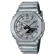 G-Shock GM2100YM-8A Fine Metallic Series Monochrome Silver Ana-Digi