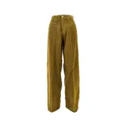 [HAIKURE] HAIKURE 'Bethany' corduroy oversize pants Woman 24 24 Green