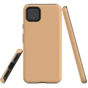 For Google Pixel 4XL Case, Shielding Back Cover,Peach Orange