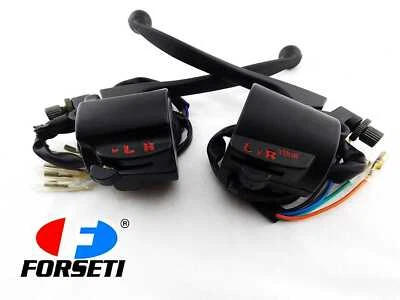 HONDA CB100 70-72 BLACK HANDLEBAR SWITCH BLOCK LEVER HEADLIGHT INDICATOR HORN