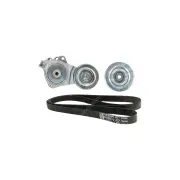 Gates Belt & Tensioner & Pulley for Mitsubishi Triton ML 3.5L 135kW GROOVES