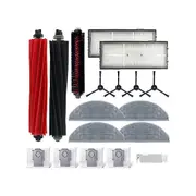 Suitable for Sweeping Robot Accessories S8/S8 +/S8 Pro/G20 Main Brush Side Brush Filter Mesh Wipe Dust Bag