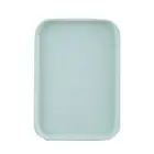 US (Light Green L Approx. 38x27cm/15.0x10.6in)Kitchen Serving Tray Wheat Straw