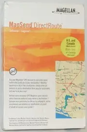 NEW Magellan MapSend DirectRoute GPS USA/CA Maps CD Meridian Marine SporTrak Pro