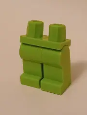 Lego MiniFigures Krusty Pants Legs Feet Toes Green Authentic New Free Shipping