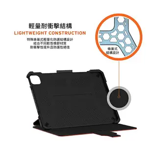 UAG 耐衝擊保護殻 軍規 防摔殼 平板殼 保護套 適用於iPad Pro 11 2021 Air 10.9吋