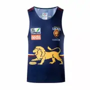 AFL Brisbane Lions Men's Training Singlet - Sizes 3XL - 4XL