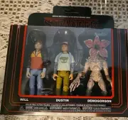 FUNKO - STRANGER THINGS - WILL, DUSTIN, DEMOGORGON - ACTION FIGURE 3 PACK NETFLI