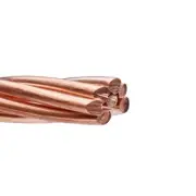 500' 4 AWG 7 Strand Bare Copper Conductor Ground Wire