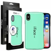 iFace Case For iPhone XS Max Slimming Drop Proof Shockproof Hard Silicone Back Cover (Mint)