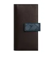 Tag Long Wallet With Zip Coin Purse One size Fudge color/dark blue