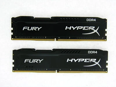 Hyperx 16GB (2x8GB) DDR4 Memory Kit 2400MHz HX424C15FBK2/16 288pin Desktop DIMM