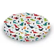 SheetWorld Fitted Oval Sheet 23x29 Fits Stokke Mini, Cotton Interlock Jersey