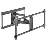KONIC 43"-90" Full-Motion TV Wall Mount - Modern Designed - Weight Capacity 60kg - Profile 63-536mm - Swivel Range +60-60degree [KPG6486]