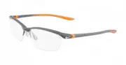 NEW Nike NIKE 7140AF Eyeglasses 036 Matte Dark Grey/Total Orange 100% AUTHENTIC