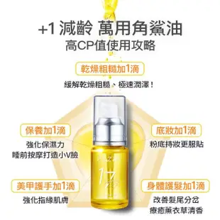 【PEZRI 派翠】買一送一★17胜肽角鯊緊緻精華油30ml(隋棠推薦/保濕緊實彈潤/女人我最大推薦/母親節預購會)