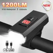 LED Bike Lights Front And Back USB Rechargeable Lamp MTB Headlight Bicycle Light