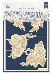 2 Pack P13 Die-Cut Chipboard Embellishments 4"X6"-Once Upon A Time #04,4/Pkg P13