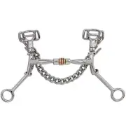 MYLER LYNN MCKENZIE SHANK SWEET IRON COMFORT SNAFFLE COPPER ROLLER BIT 89-L52035