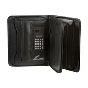 Spirax A4 Executive Zippered Compendium (Black)