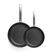 Woll Steel Frypan Twinpack 20cm & 28cm