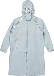 TOMBOW(トンボ学生服) R5050 R5050 Girls Kappa Lightweight Kappa That Won't Get Stuffy Even On Rainy Days, gray, L